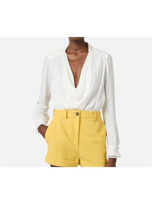 Body in georgette di viscosa ELISABETTA FRANCHI | CB00261E2.360